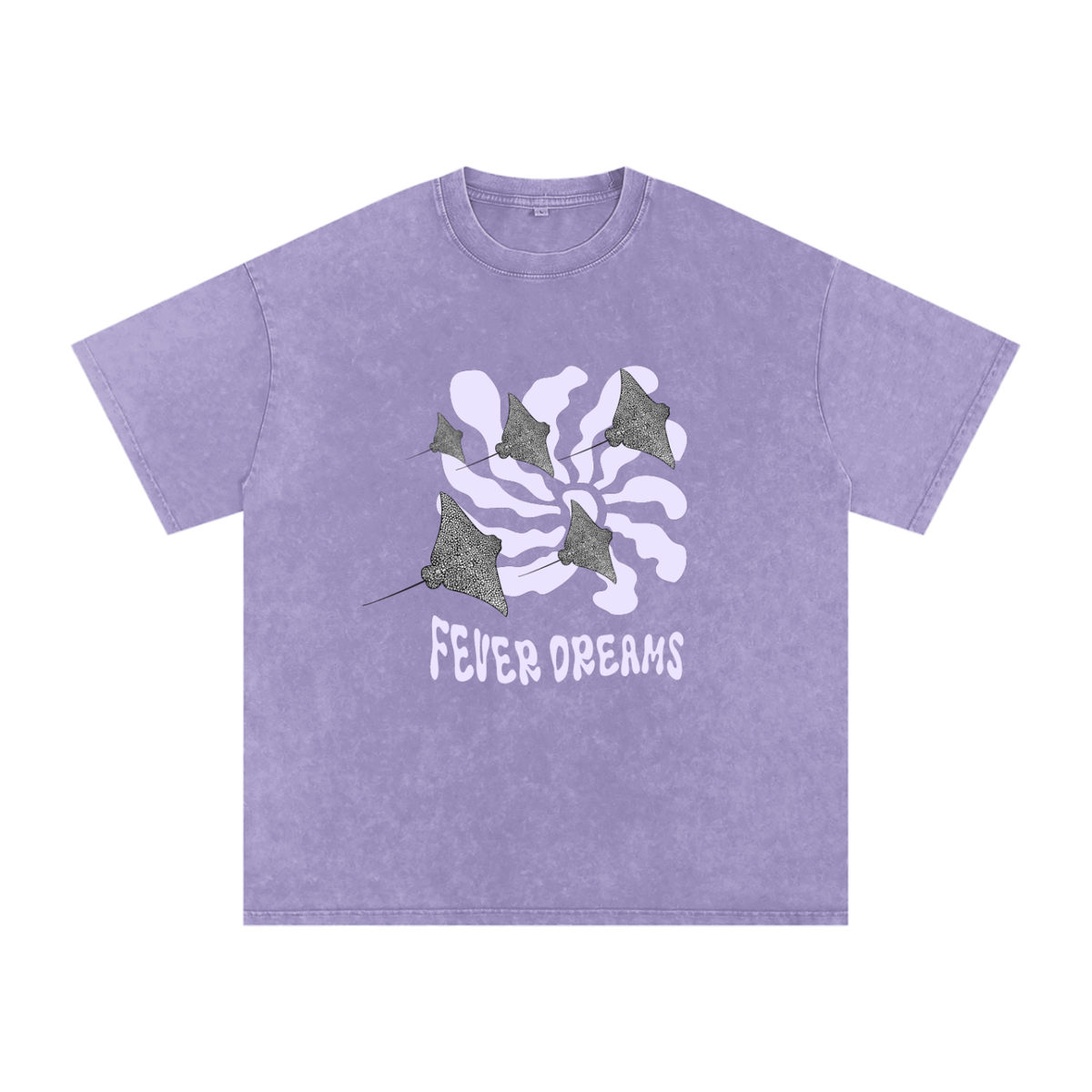 FEVER DREAM oversized T (purple)