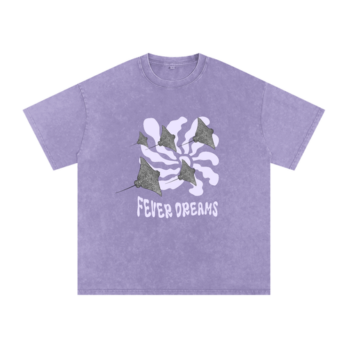 FEVER DREAM oversized T (purple)
