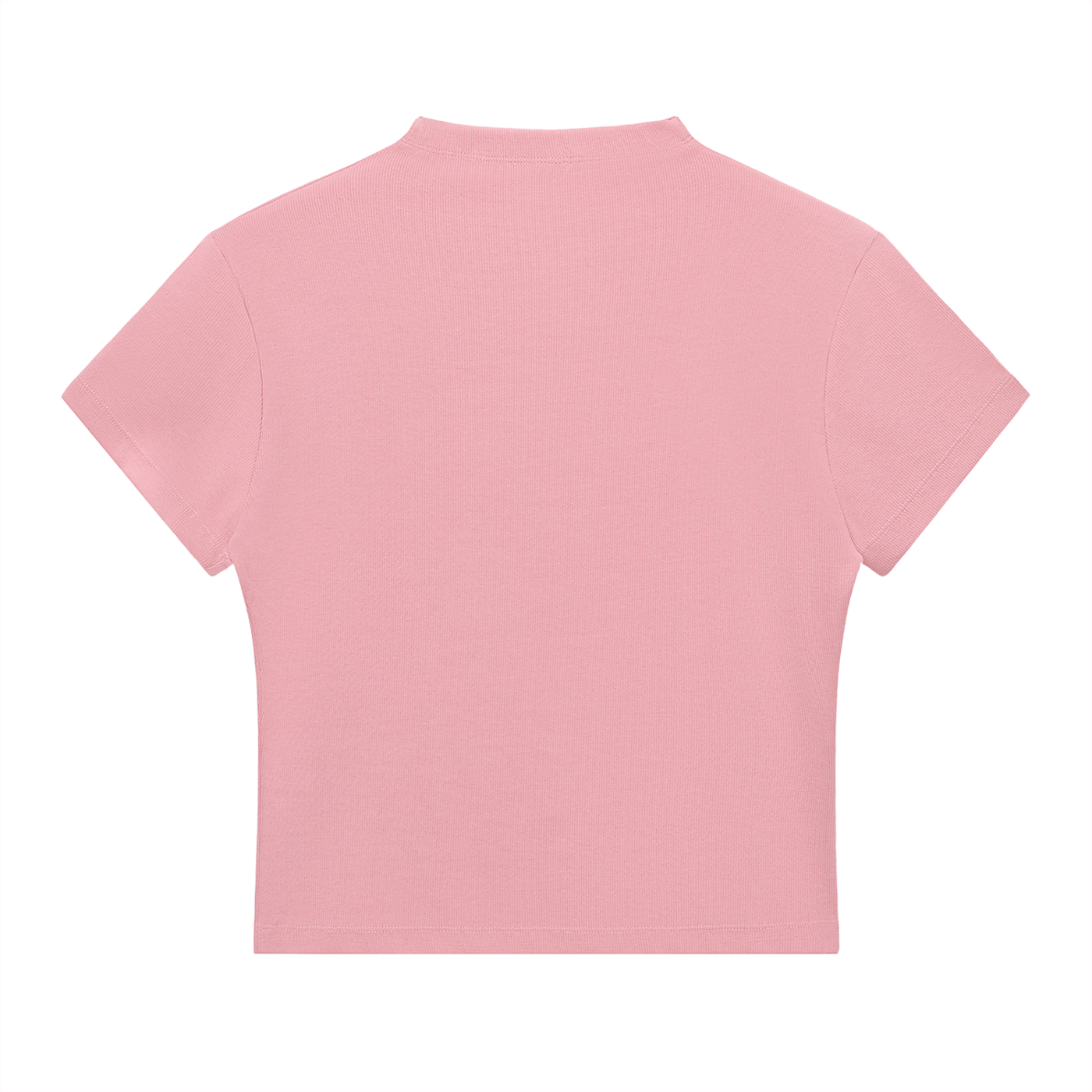 BARB-Y GIRL slim fit mock neck T-shirt