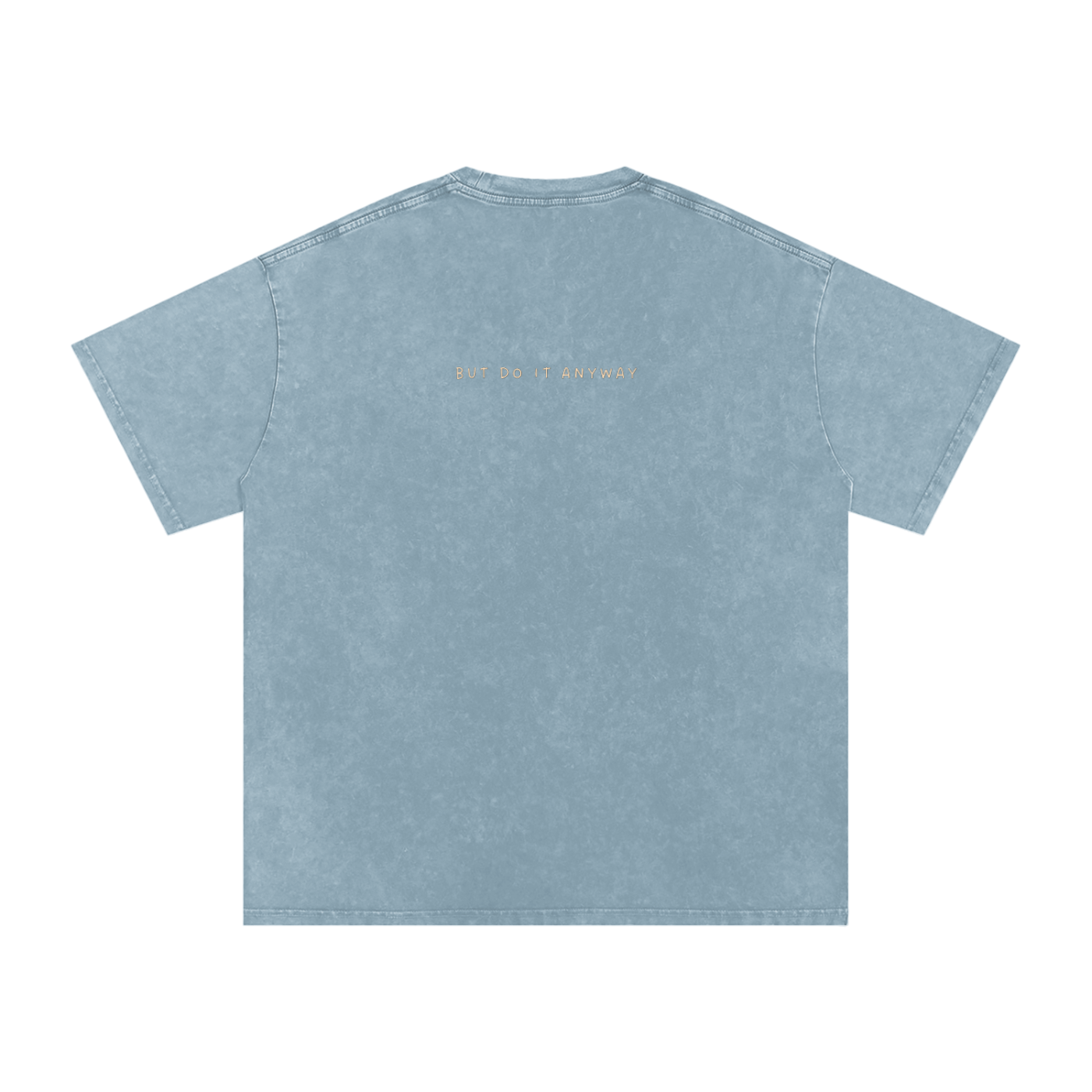 SHYSHARK (blue) Snow Washed Oversized Cotton T-Shirt