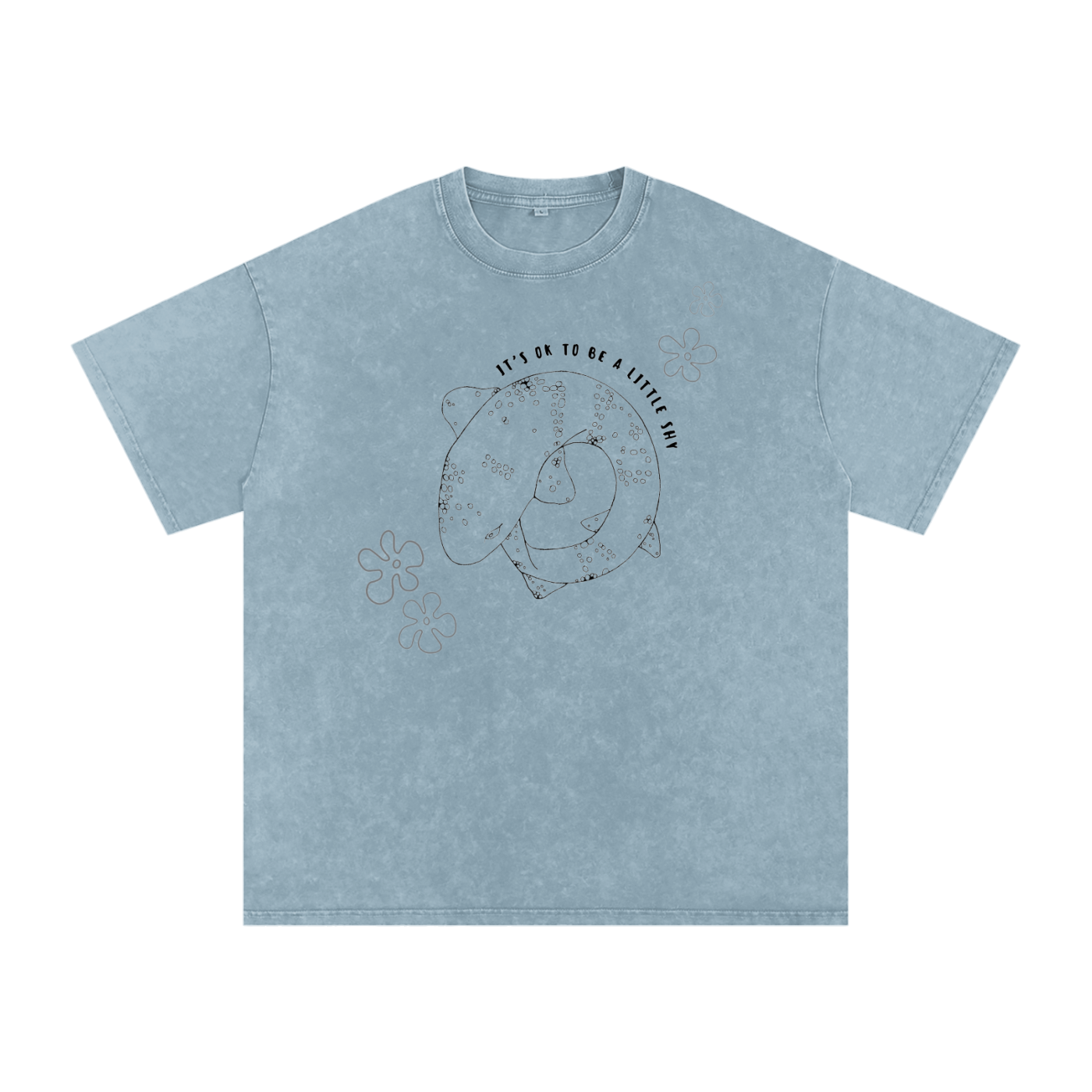 SHYSHARK Oversized Cotton T-Shirt