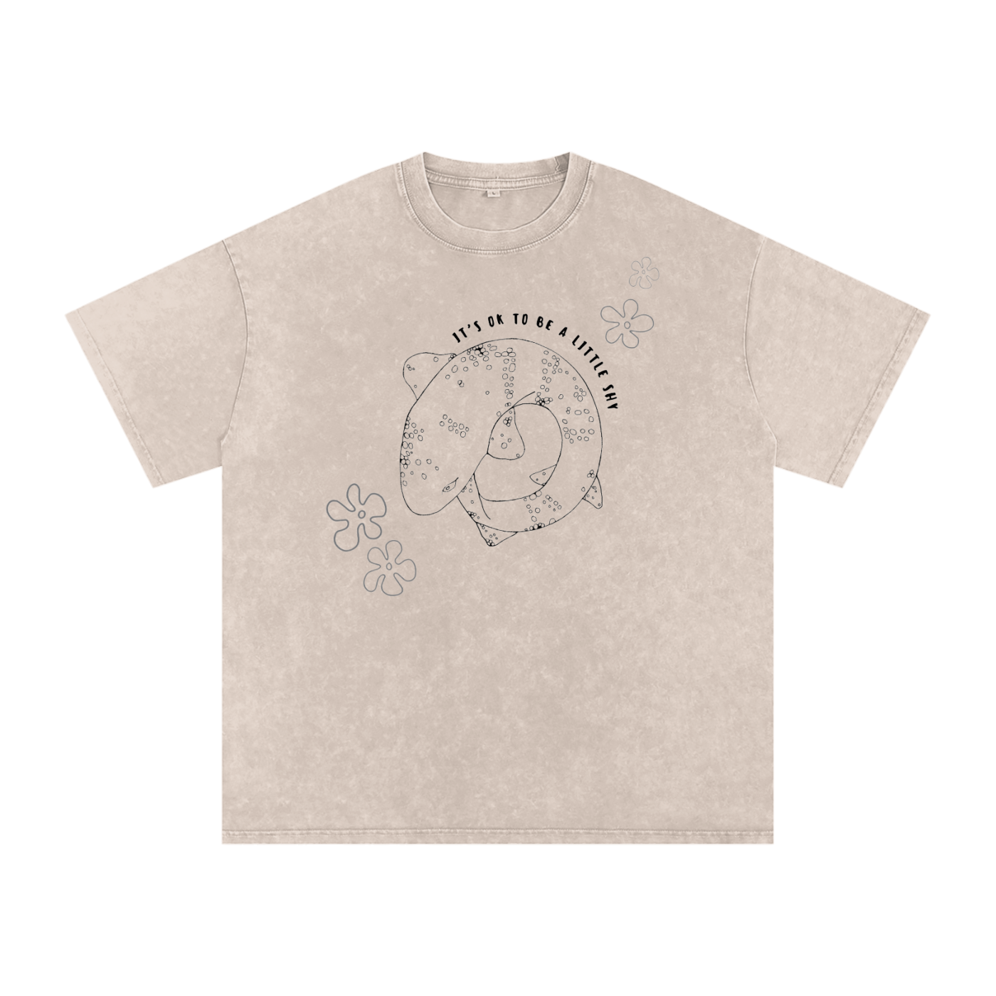 SHYSHARK Oversized Cotton T-Shirt